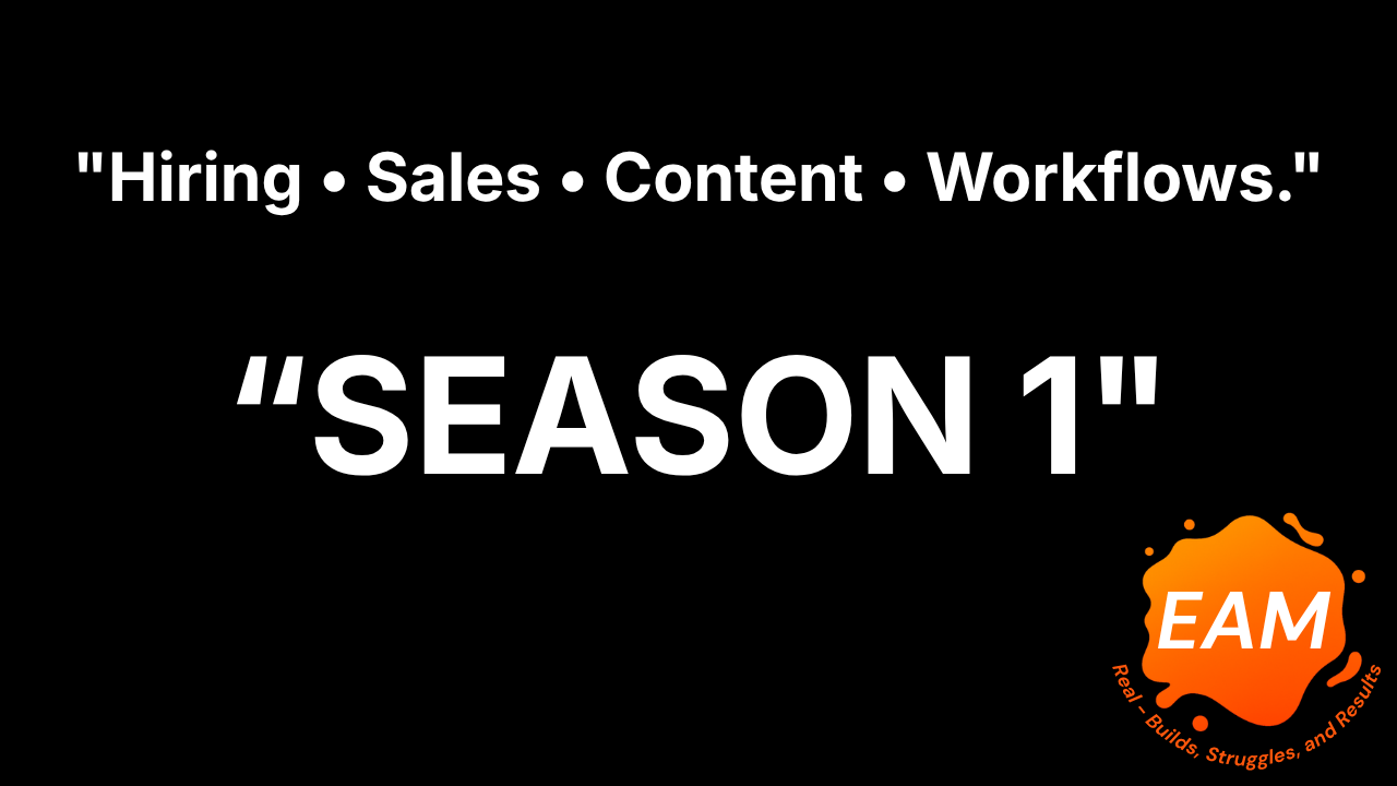 Season 1: What We’re Building